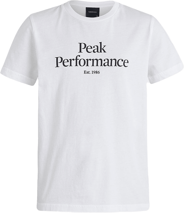 Jr Original Tee, från Peak Performance, i färgen Offwhite.