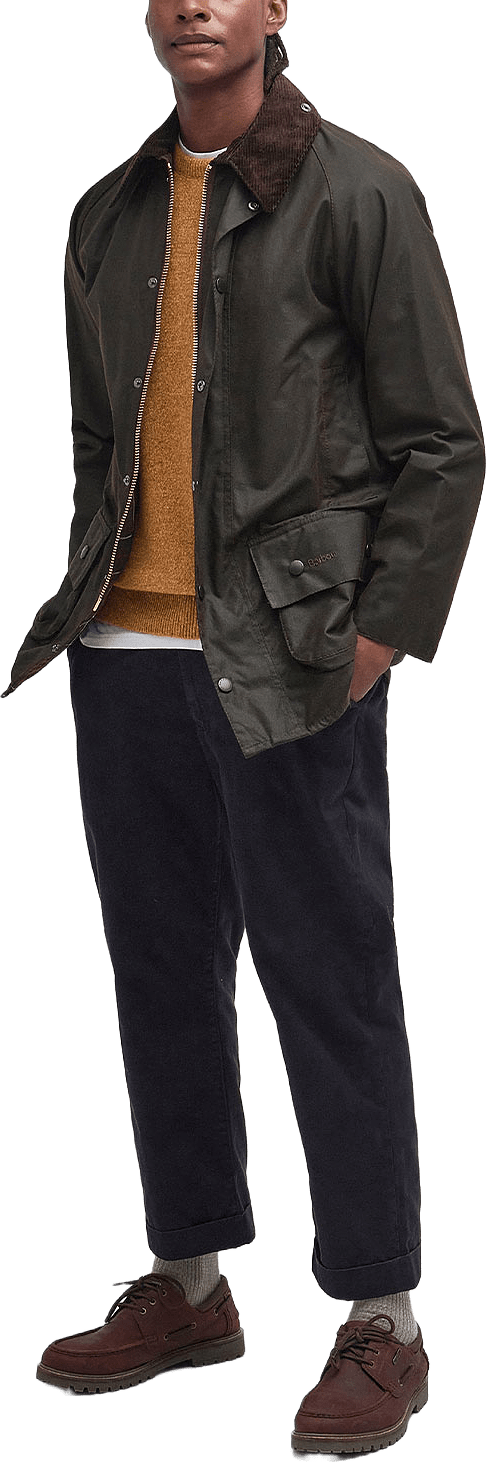 Beaufort Wax Jacket, från Barbour, i färgen Olive.