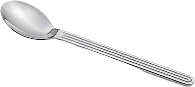 Sunday Spoon, 5-pack, från HAY, i färgen Stainless Steel.