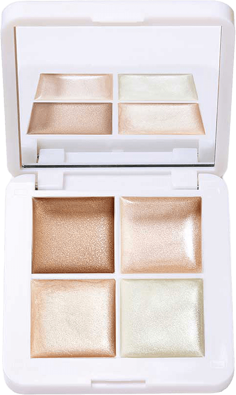 Living Luminizer Glow Quad Mini, från rms beauty, i färgen Multicolor.