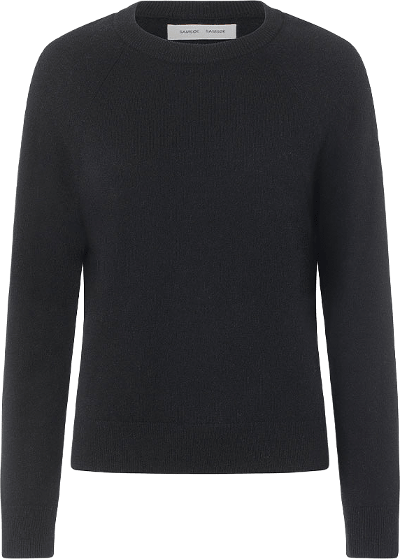 Boston o-neck 6304, från SAMSOE SAMSOE, i färgen Black.