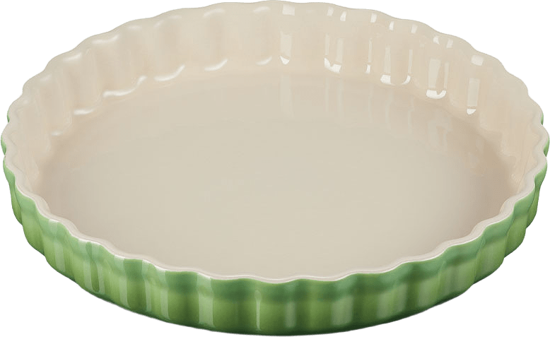 Pajform stengods, från Le Creuset, i färgen Bamboo Green.