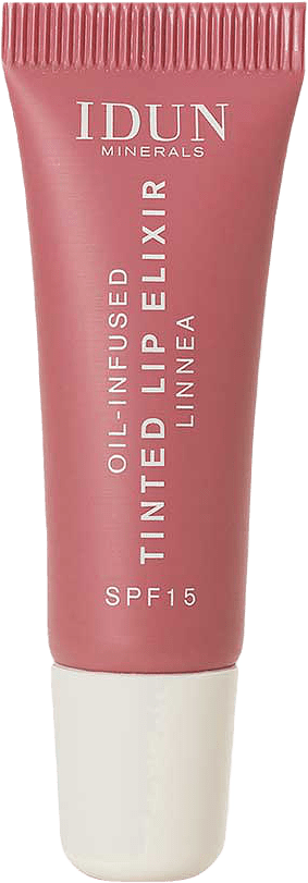 Oil-Infused Tinted Lip Elixir Linnea Cherry Rose, från IDUN Minerals, i färgen Linnea.