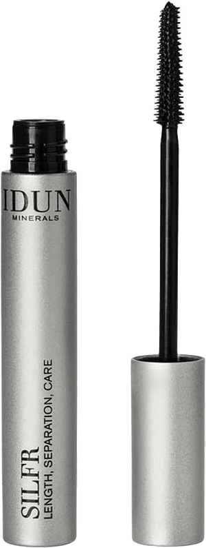 Mascara Silfr Brown, från IDUN Minerals, i färgen Silfr.