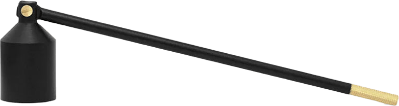 Three Stars Ljussläckare, från Solstickan Design, i färgen Svart.