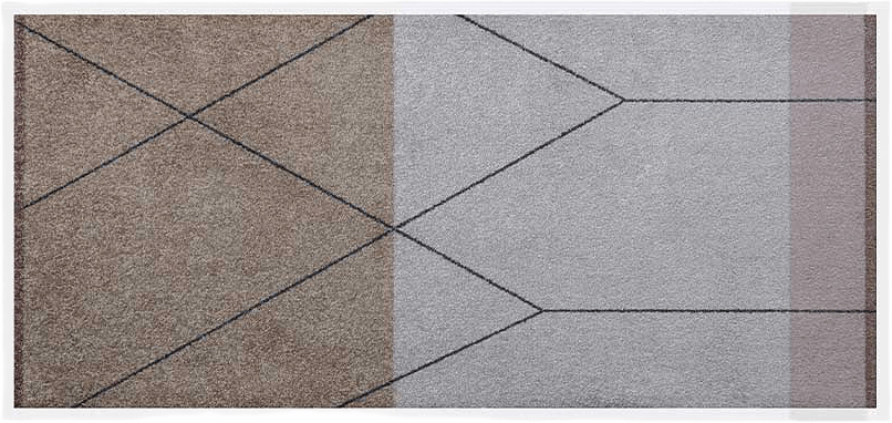 All-round Matta LINEA, från Mette Ditmer, i färgen Sand.