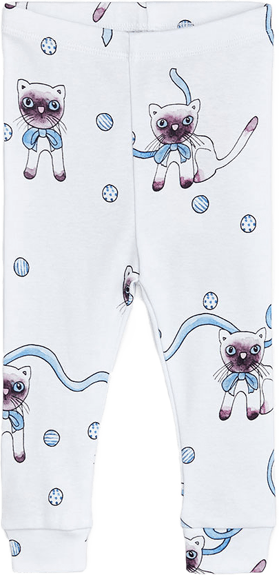 Siamese Cat Baby Leggings