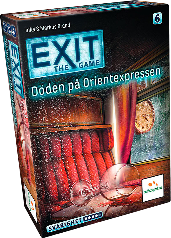 EXIT: Döden på Orientexpressen, från Brädspel.
