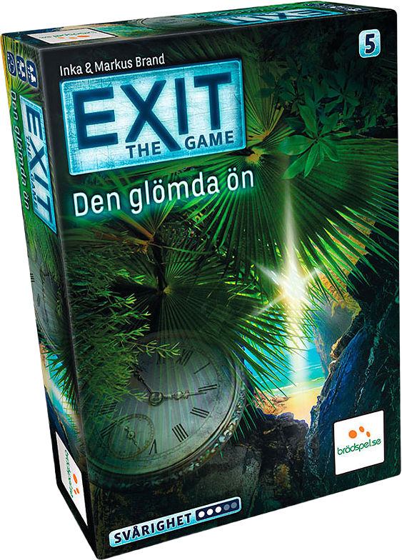 EXIT: Den Glömda Ön, från Brädspel.