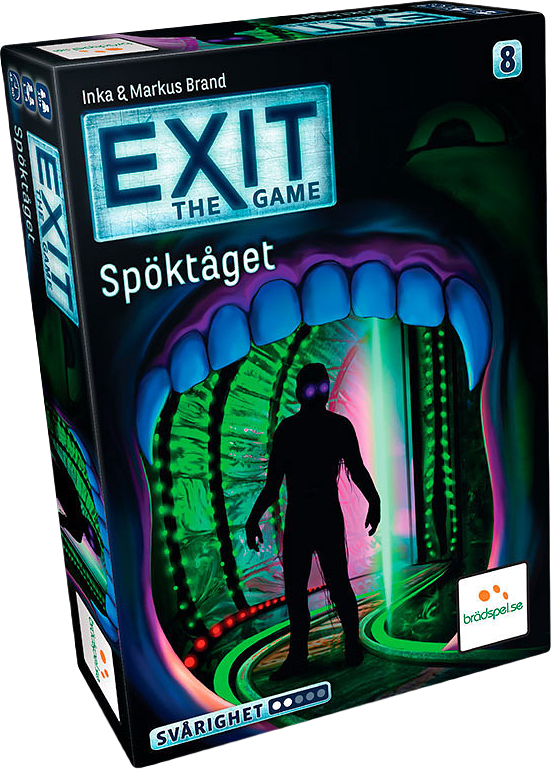 EXIT 8: Spöktåget, från Brädspel.