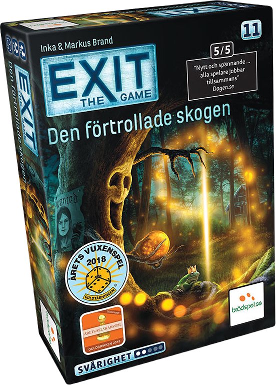 EXIT 11: Den Förtrollade Skogen, från Brädspel.