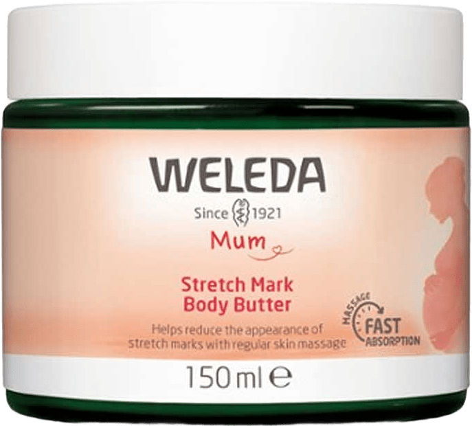 Stretch Mark Body Butter, från Weleda.