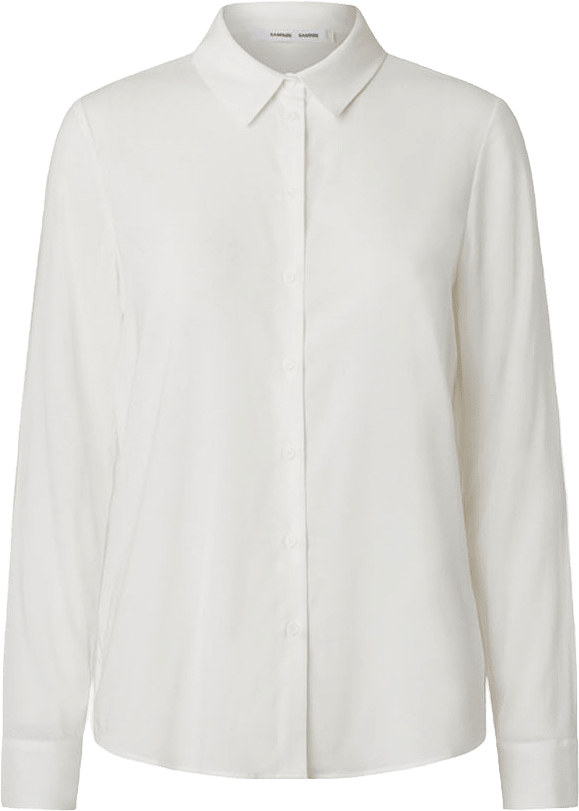 Milly np shirt, från SAMSOE SAMSOE, i färgen Clear Cream.