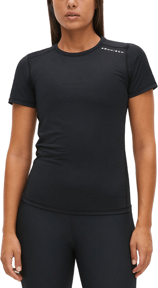 Jacquard Tee, från Röhnisch, i färgen Black.