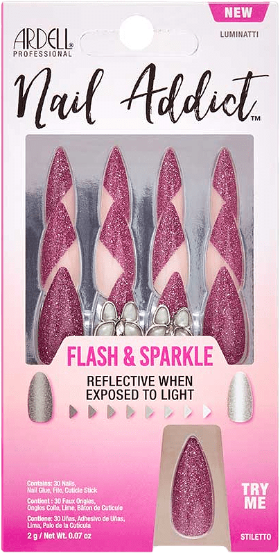 Nail Addict Flash & Sparkle Luminatti, från Ardell, i färgen Luminatti.