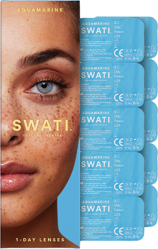 1-Day Cosmetic Lenses - AQUAMARINE