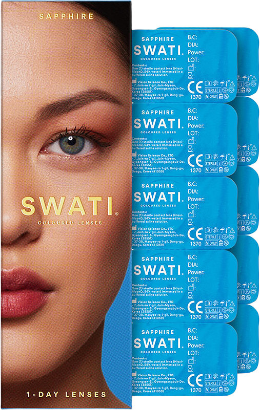 1-Day Cosmetic Lenses - SAPPHIRE