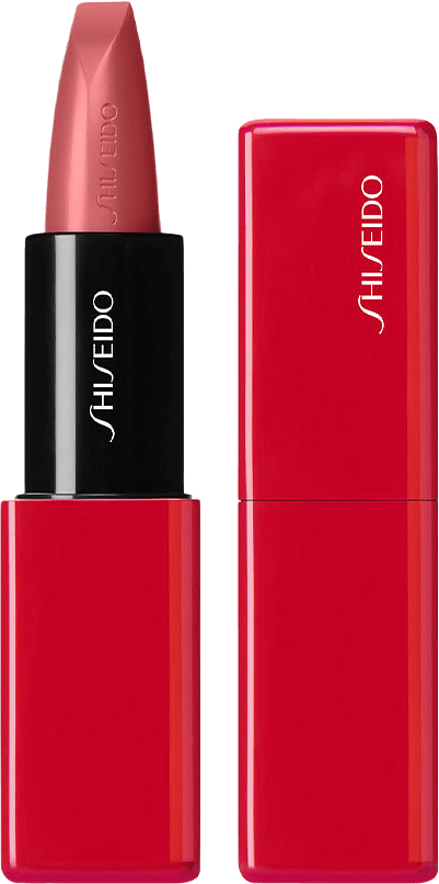 Technosatin Gel Lipstick, från Shiseido, i färgen Voltage Rose.