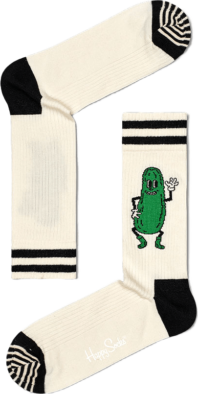 Pickles Sock, från Happy Socks, i färgen Beige.