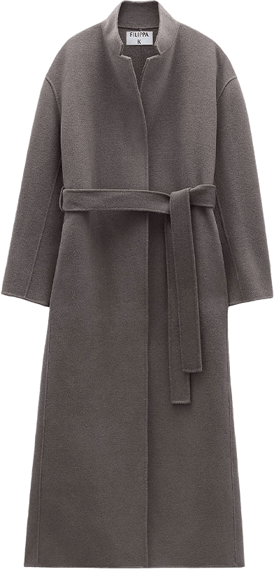 Alexa Coat, från Filippa K, i färgen Dark Taupe.
