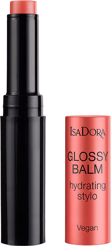 Glossy Balm Hydrating Stylo, från IsaDora, i färgen Sweet Peach.