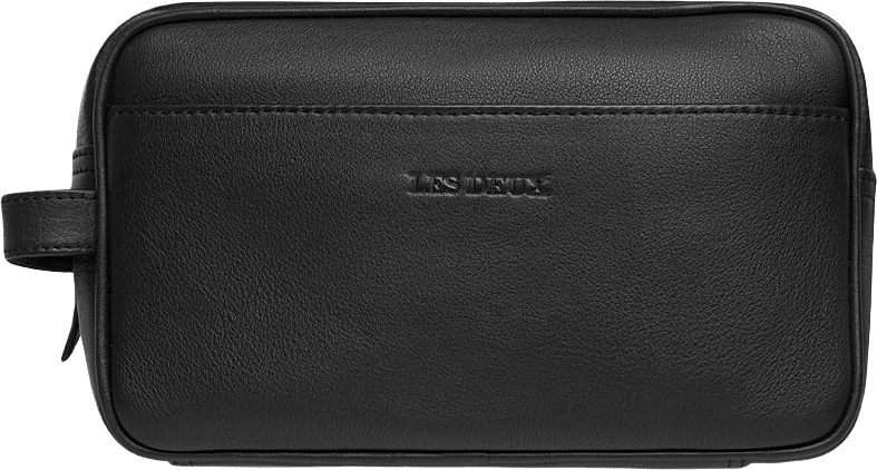 Leather Wash Bag, från LES DEUX, i färgen Black.