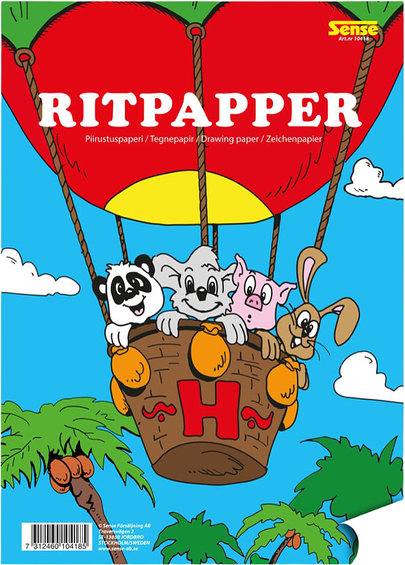 Ritpapper, från SENSE.