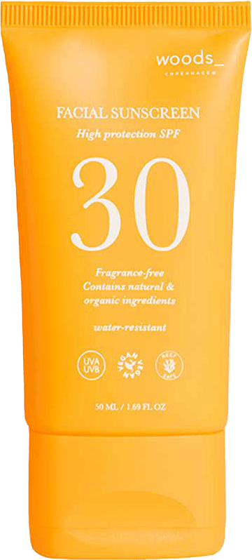 Sun Face SPF 30, från Woods Copenhagen.