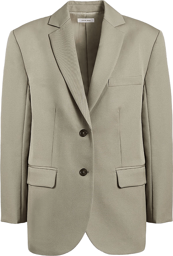 Quinn Blazer, från Anine Bing, i färgen Green Khaki.