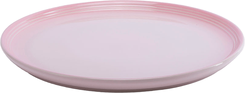 Coupe Stengods Middagstallrik 27cm, från Le Creuset, i färgen Shell Pink.