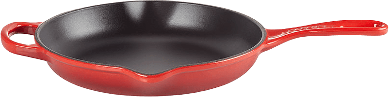 Stekpanna Gjutjärn Cerise, från Le Creuset, i färgen Cerise.