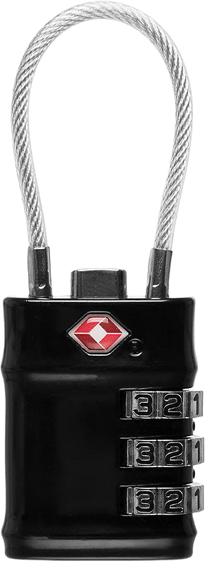 TSA Kabellås, från Epic, i färgen Black.
