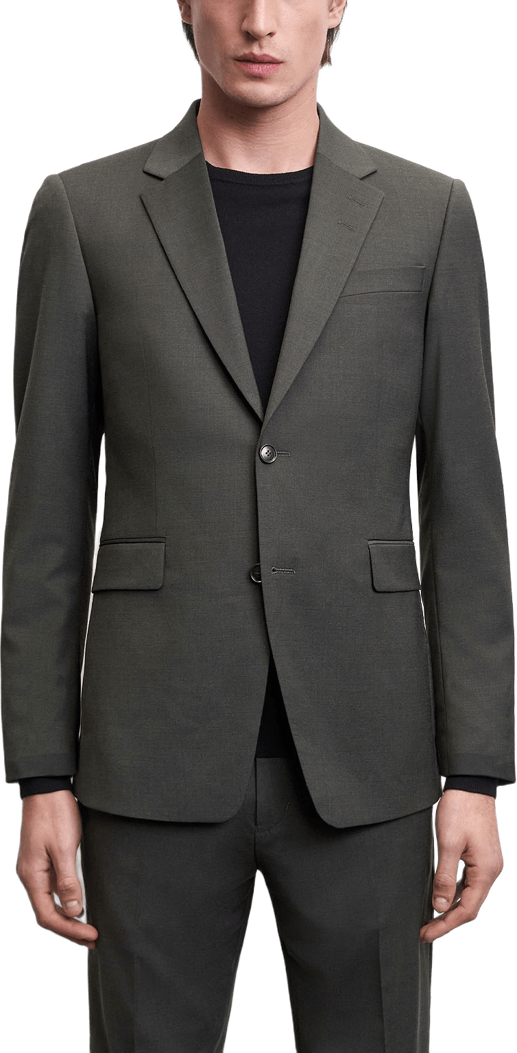 Justins Kavaj, från Tiger of Sweden, i färgen Olive Extreme.