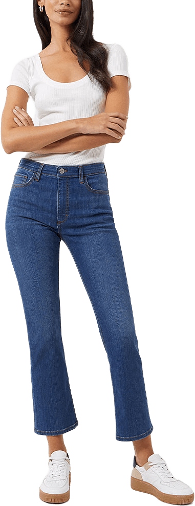 Demi Bootcut Jeans, från French Connection, i färgen Vintage Mid Wash.