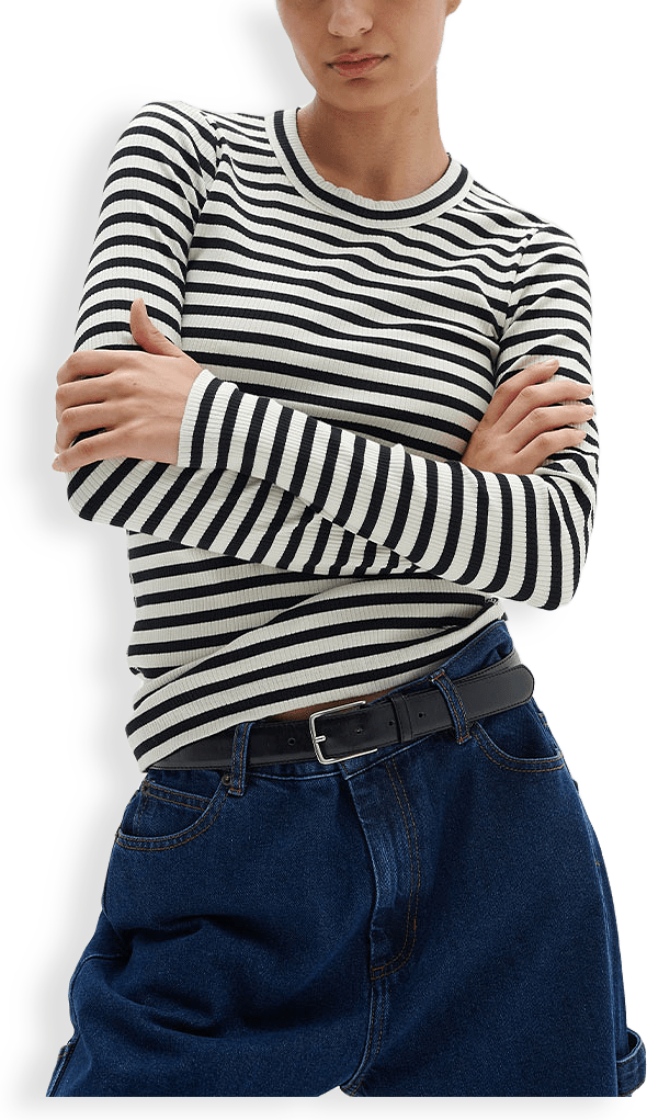 DagnaIW Striped T-shirt