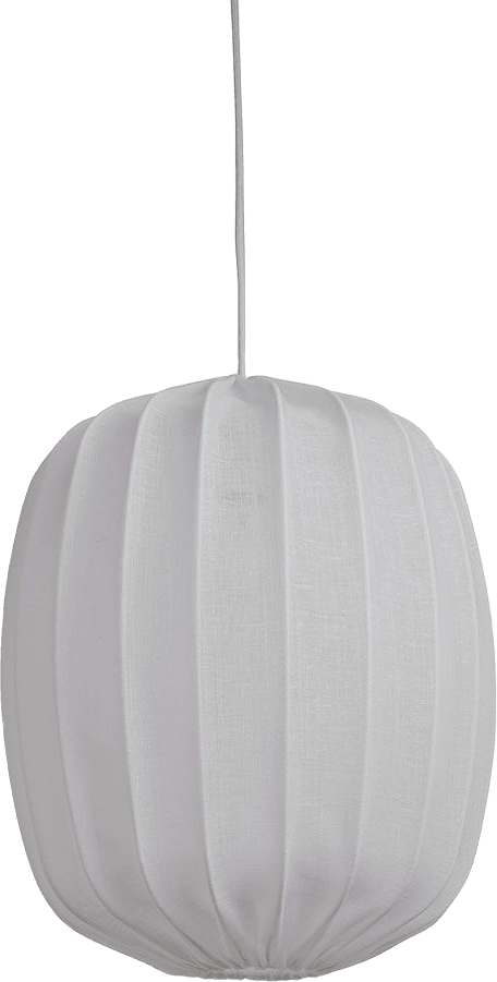 Taklampa Prisma 45 cm, från Watt&Veke, i färgen White Linen.