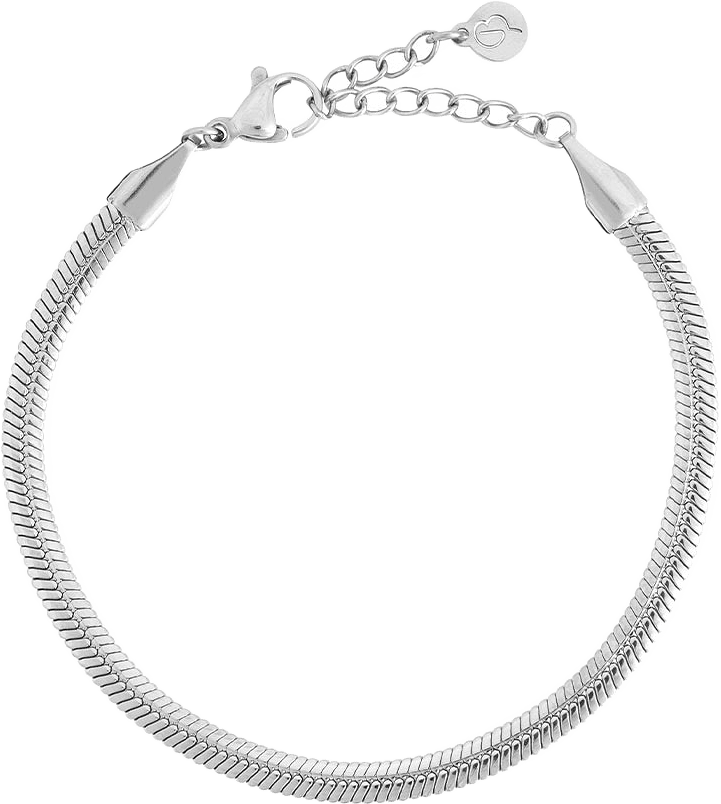 Herringbone Bracelet Steel, från Edblad, i färgen Steel.