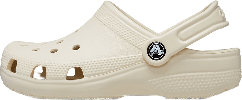 Classic Clogs K, från Crocs, i färgen Bone.