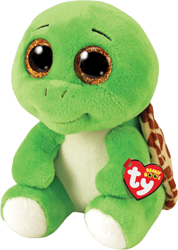 Gosedjur Turbo 15cm, från TY, i färgen Green.