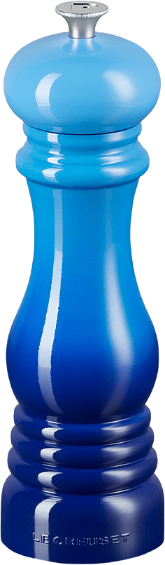 Pepparkvarn 21cm Azure Blue, från Le Creuset, i färgen Azue Blue.