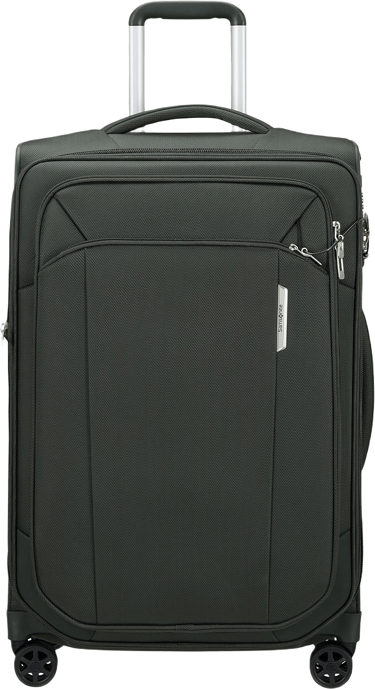 Expanderbar Resväska 67 cm, från Samsonite, i färgen Forest Green.