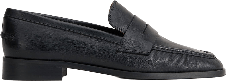 Airola Black Nappa Loafers, från ATP Atelier, i färgen Black.