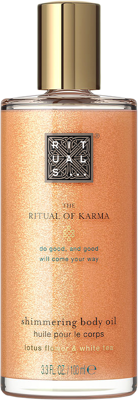 The Ritual of Karma Shimmering Body Oil, från Rituals.