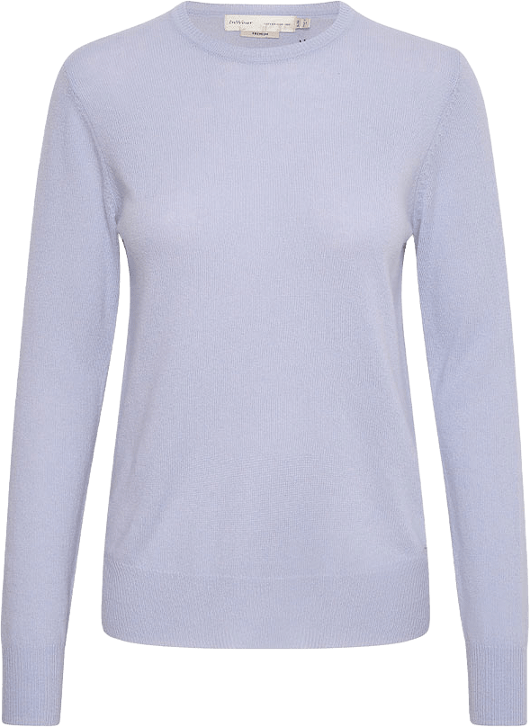 Lukka Crew-neck Pullover, från Inwear, i färgen Zen Blue.