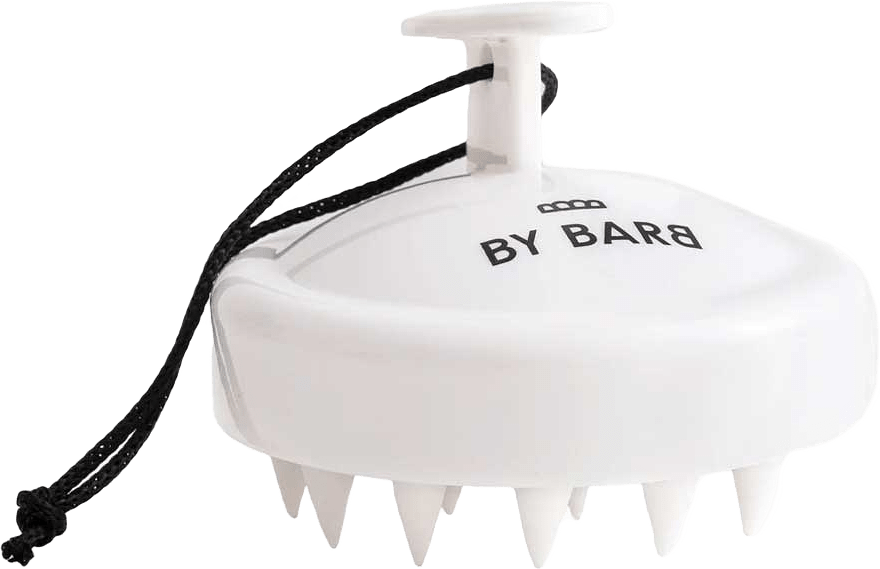 Scalp brush, från ByBarb, i färgen White.