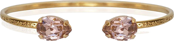 Petite Drop Bracelet, från Caroline Svedbom, i färgen Gold.