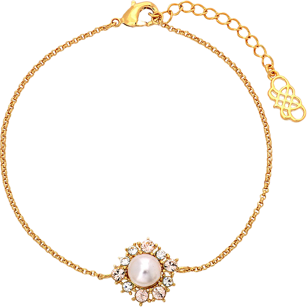 Emily Bracelet - Golden Dreams, från Lily and Rose, i färgen Rosaline.