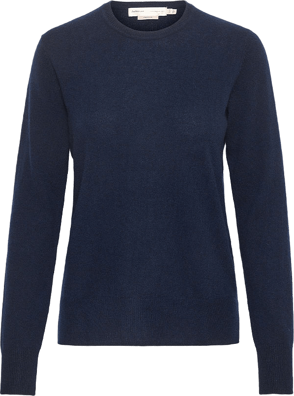 Lukka Crew-neck Pullover, från Inwear, i färgen Marine Blue.