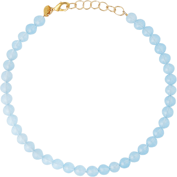 Candy Stone Necklace, från Sophie by Sophie, i färgen Blue.