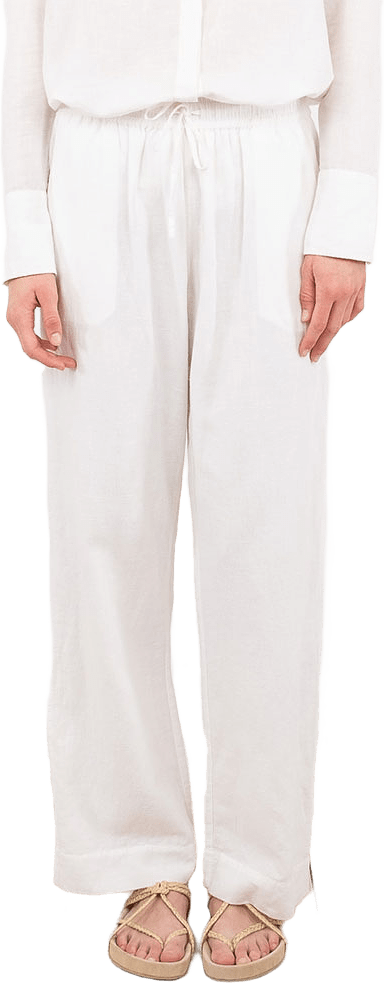 Pants Sonar Linen, från Neo Noir, i färgen White.